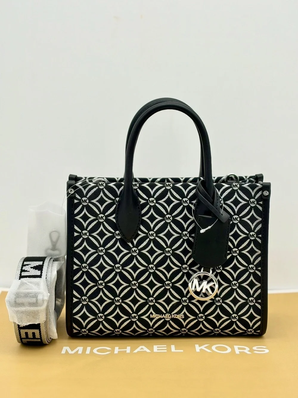 Michael Kors Mirella Small Satchel Tote Crossbody Bag